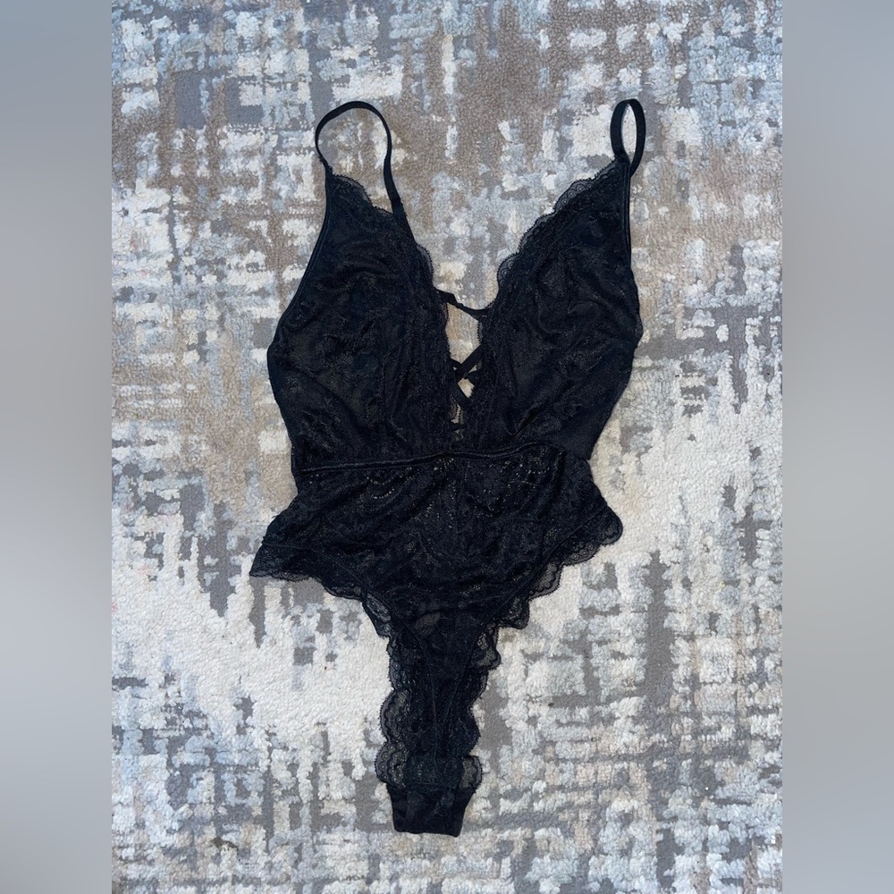 Lingerie lace body suit